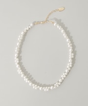 ランダムパールワイヤーチョーカー