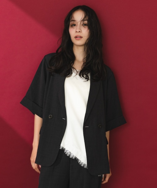 一部WEB限定カラー』『UR TECH DRYLUXE』リネンライクジャケット