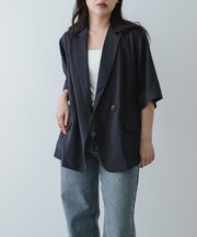 『UR TECH DRYLUXE』リネンライクジャケット