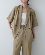 『UR TECH DRYLUXE』リネンライクジャケット