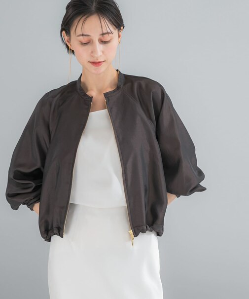 ビンテージツイルライトブルゾン