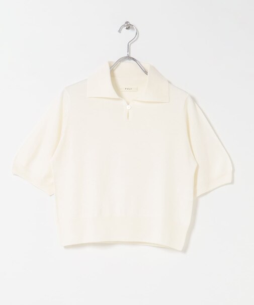 FUJI　SILKCASHMERE SKIPPERPOLO
