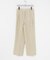 オックスリネンストレートパンツ
