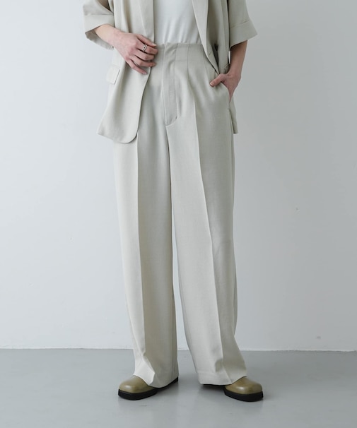 『一部WEB限定』『UR TECH DRYLUXE』リネンライクワイドパンツ