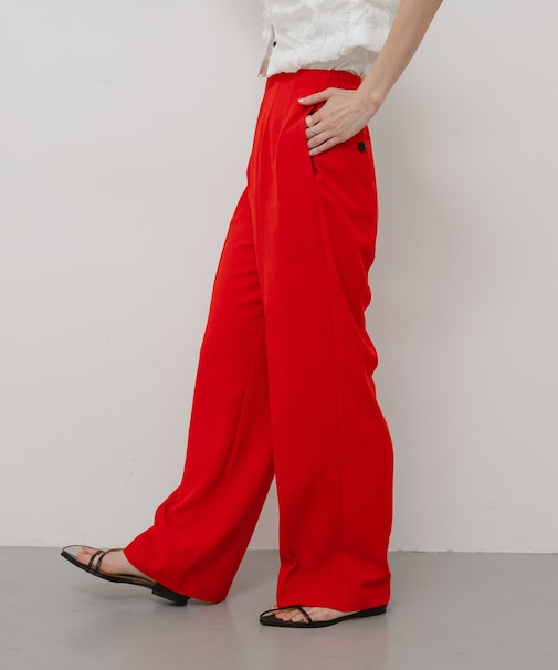『一部WEB限定』『UR TECH DRYLUXE』リネンライクワイドパンツ