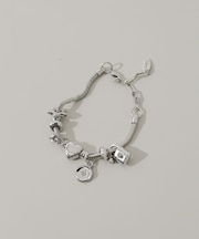 ジャラジャラチャームブレスレット