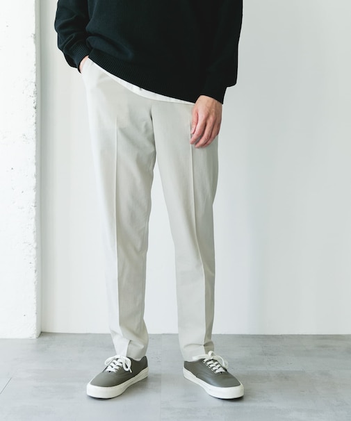 『イージーケア/速乾/UVカット』クイックドライ テーパードトラウザー