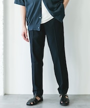 『イージーケア／速乾／UVカット』クイックドライ テーパードトラウザー