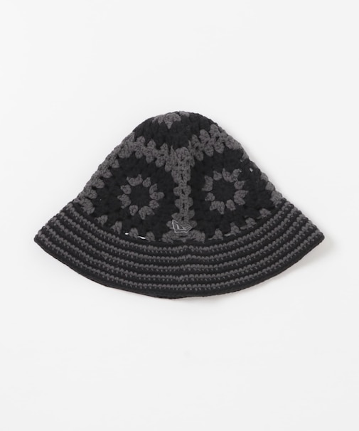 New Era CROCHET KNIT DGRY BLK