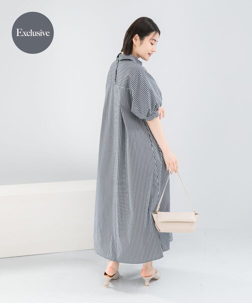 『別注』ELENDEEK×ROSSO　RELAXY SHIRT ONE-PIECE