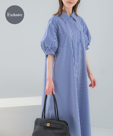 『別注』ELENDEEK×ROSSO　RELAXY SHIRT ONE-PIECE