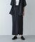 『一部WEB限定』『UR TECH DRYLUXE』リネンライクスリットタイトスカート