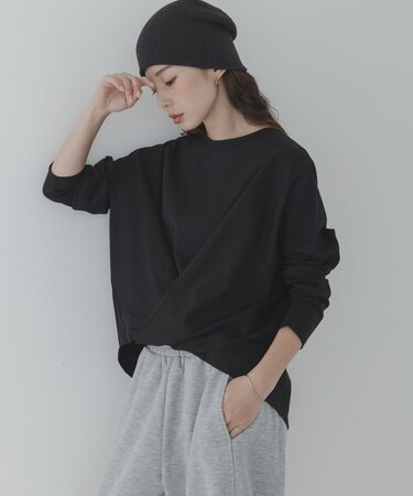 『WEB限定』フロントタックカットポンチプルオーバー