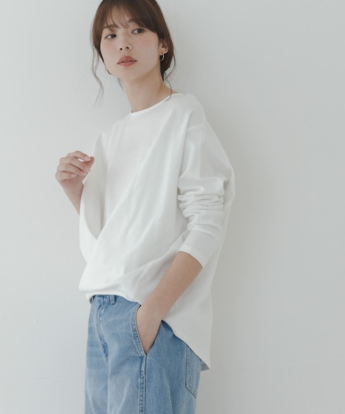 コットンポンチタックプルオーバー URBAN RESEARCH DOORS（アーバンリサーチドアーズ）の「コットンポンチ