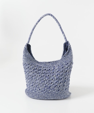 メタリックヤーンバッグ