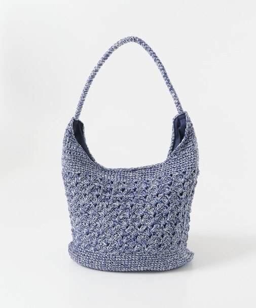 メタリックヤーンバッグ