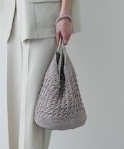 メタリックヤーンバッグ