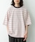 マルチボーダーショートスリーブTシャツ