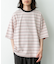 マルチボーダーショートスリーブTシャツ