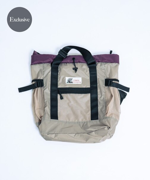 『別注』Caribou Mountaineering×EKAL L. WEIGHT PACK TOTE