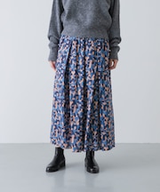 リバティプリントスカート