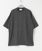 new basic　WASHABLE MERINO WOOL T-SHIRTS