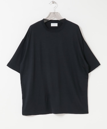 new basic　WASHABLE MERINO WOOL T-SHIRTS