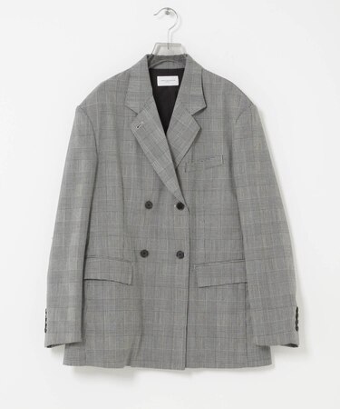 new basic HIGH TWIST WOOL JACKET