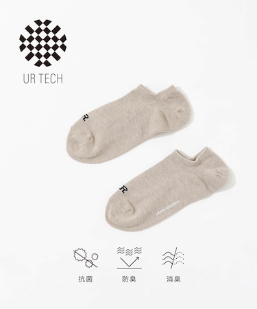 『UR TECH』スニーカー丈ソックス