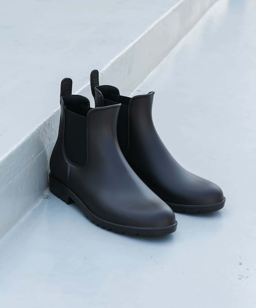 『WEB限定』Wpc. サイドゴアレインブーツ