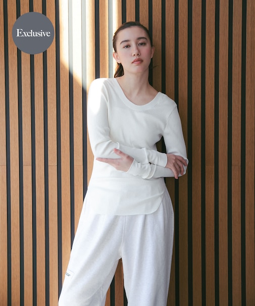 『別注』HAKUJI×URBAN RESEARCH ORGANIC COTTON LONG-SLEEVE PULLOVER