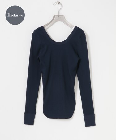 『別注』HAKUJI×URBAN RESEARCH　ORGANIC COTTON LONG-SLEEVE PULLOVER