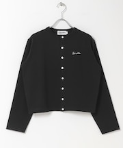 GYMPHLEX　SHORT CREW NECK CARDIGAN