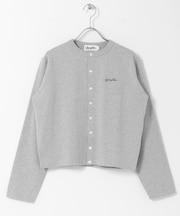 GYMPHLEX　SHORT CREW NECK CARDIGAN