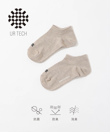 『UR TECH』スニーカーソックス