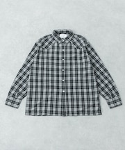 URBAN RESEARCH iD FADE CHECK WESTERN SHIRTS