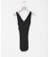 HAKUJI　TWIST COTTON V-NECK TANK