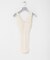 HAKUJI　TWIST COTTON V-NECK TANK