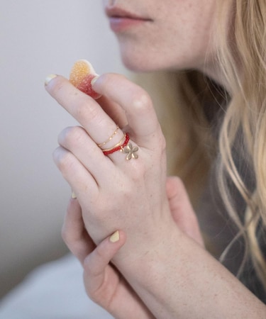 チャームビーズ3セットリング