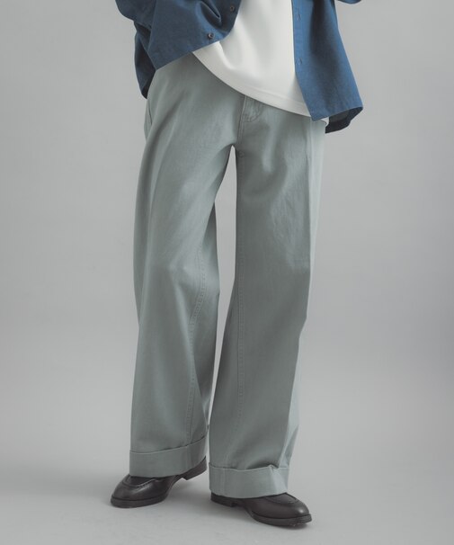 カツラギダブルワイドパンツ