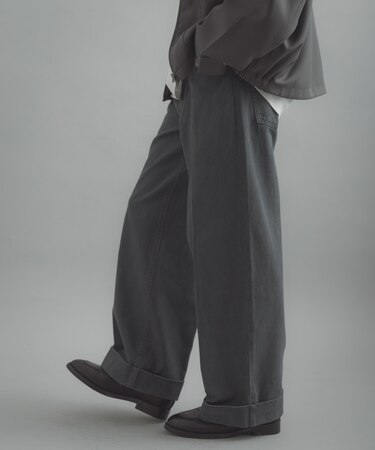 カツラギダブルワイドパンツ