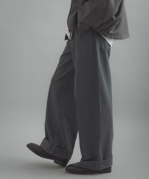 カツラギダブルワイドパンツ