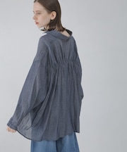 シアーデニムシャツ