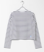 ORCIVAL BOAT NECK LONG-SLEEVE PULLOVER