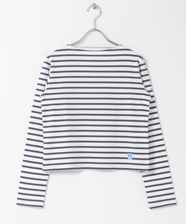 ORCIVAL BOAT NECK LONG-SLEEVE PULLOVER