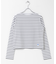 ORCIVAL　BOAT NECK LONG-SLEEVE PULLOVER