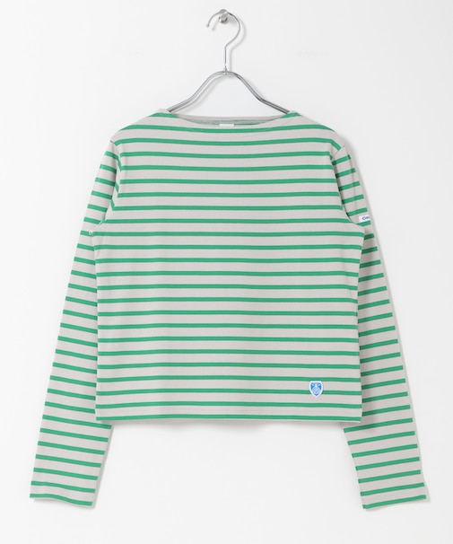 ORCIVAL　BOAT NECK LONG-SLEEVE PULLOVER