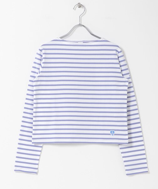 ORCIVAL BOAT NECK LONG-SLEEVE PULLOVER