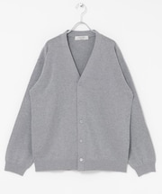 強撚コットンニットカーディガン