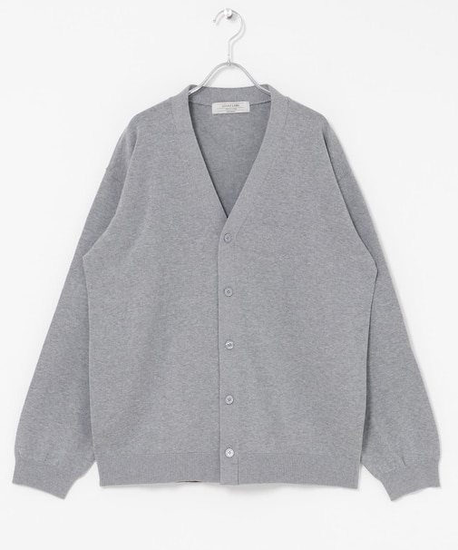 強撚コットンニットカーディガン